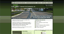 Desktop Screenshot of calumetcivil.com